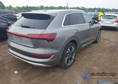 2022 Audi E-Tron Premium Quattro from USA, damaged, VIN WA1AAAGE1NB003892